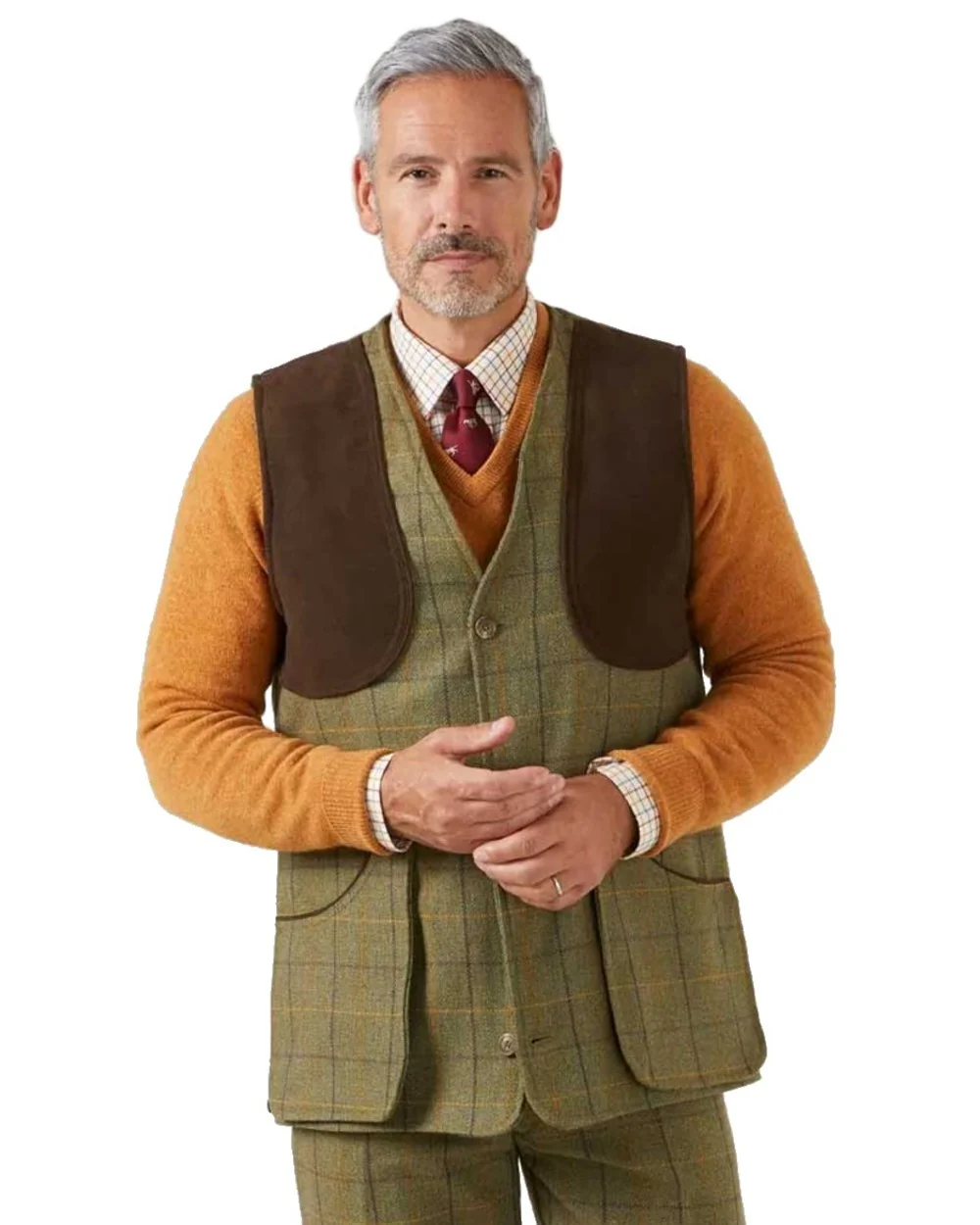 Alan Paine Rutland Tweed Shooting Waistcoat - Image 17