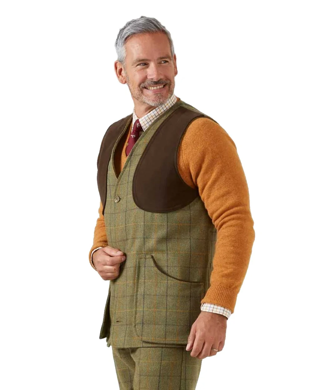 Alan Paine Rutland Tweed Shooting Waistcoat - Image 19