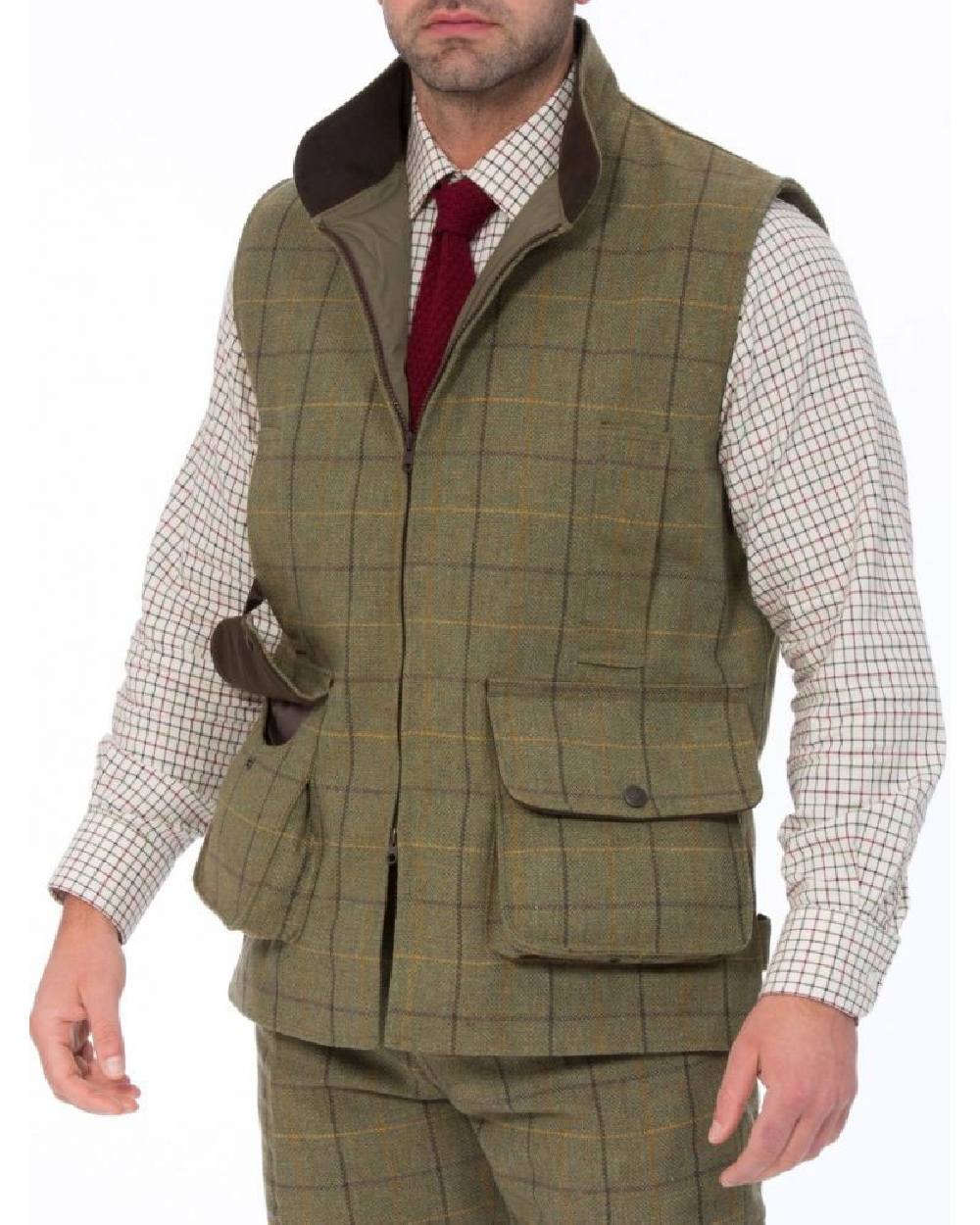 Alan Paine Rutland Tweed Waistcoat - Image 10