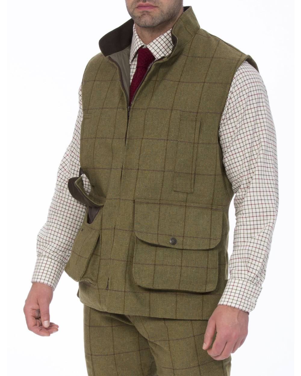 Alan Paine Rutland Tweed Waistcoat - Image 12
