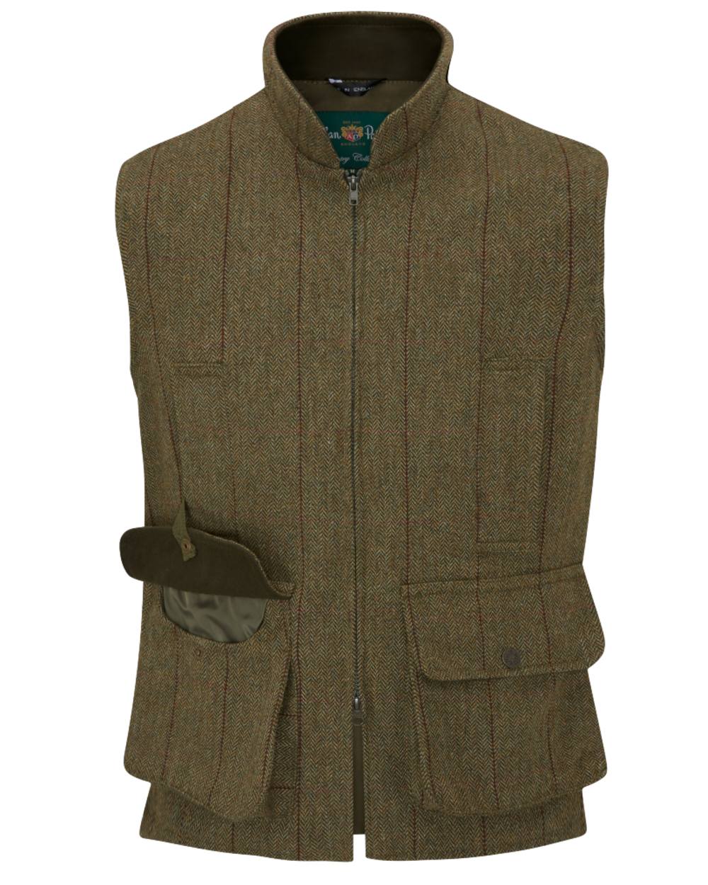 Alan Paine Rutland Tweed Waistcoat - Image 3