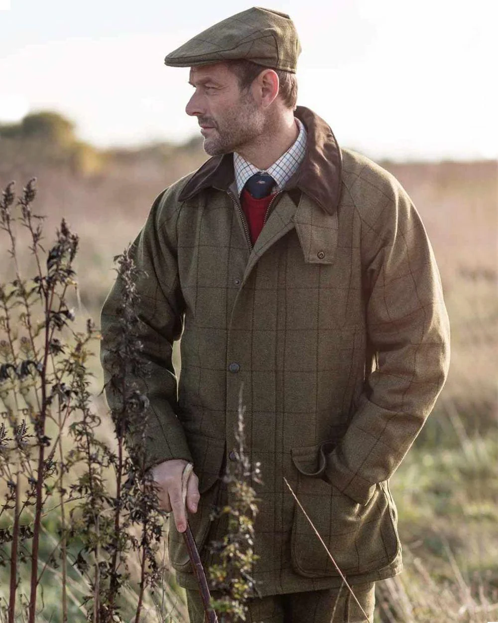Alan Paine Rutland Waterproof Tweed Shooting Coat - Image 6