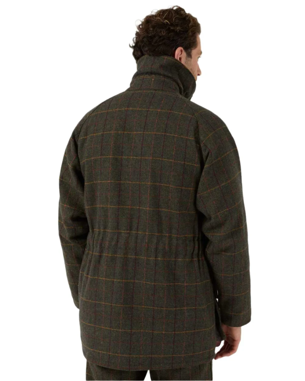 Alan Paine Rutland Waterproof Tweed Shooting Coat - Image 8