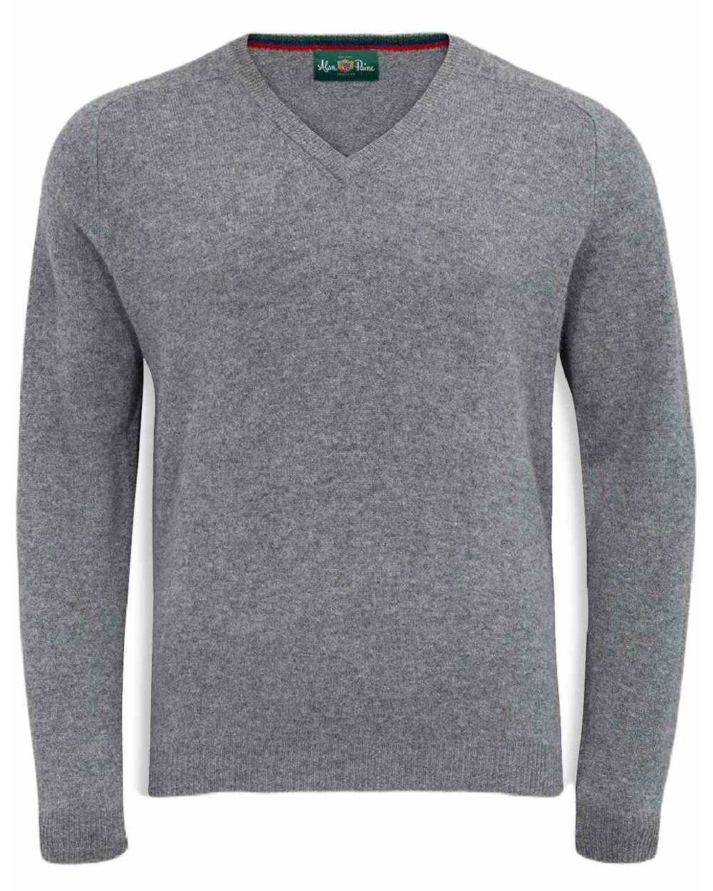 Alan Paine Streetly Lambswool V Neck Jumper - Image 21