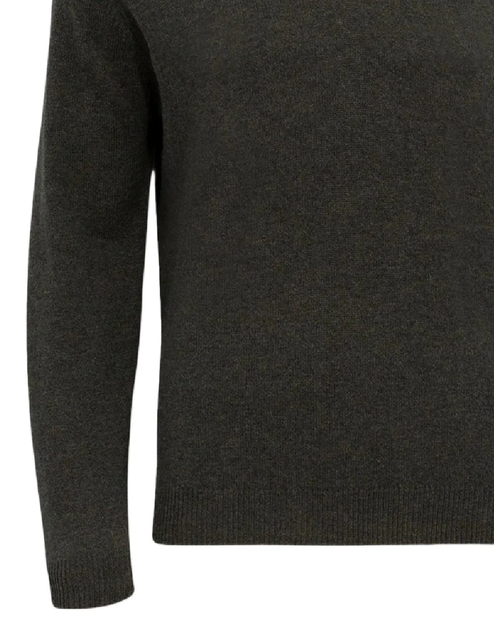 Alan Paine Streetly Lambswool V Neck Jumper - Image 3