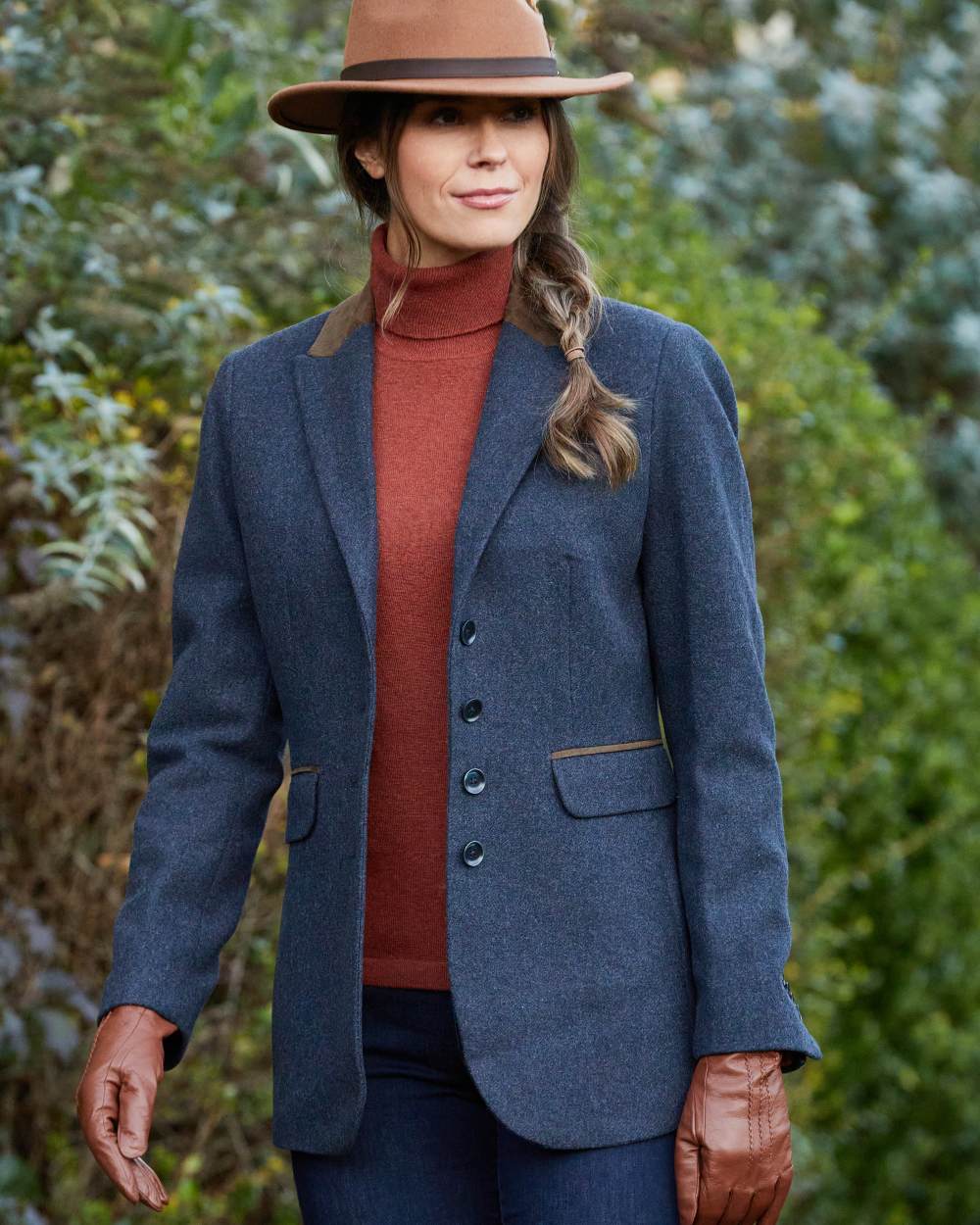 Alan Paine Surrey Ladies Tweed Blazer - Image 2