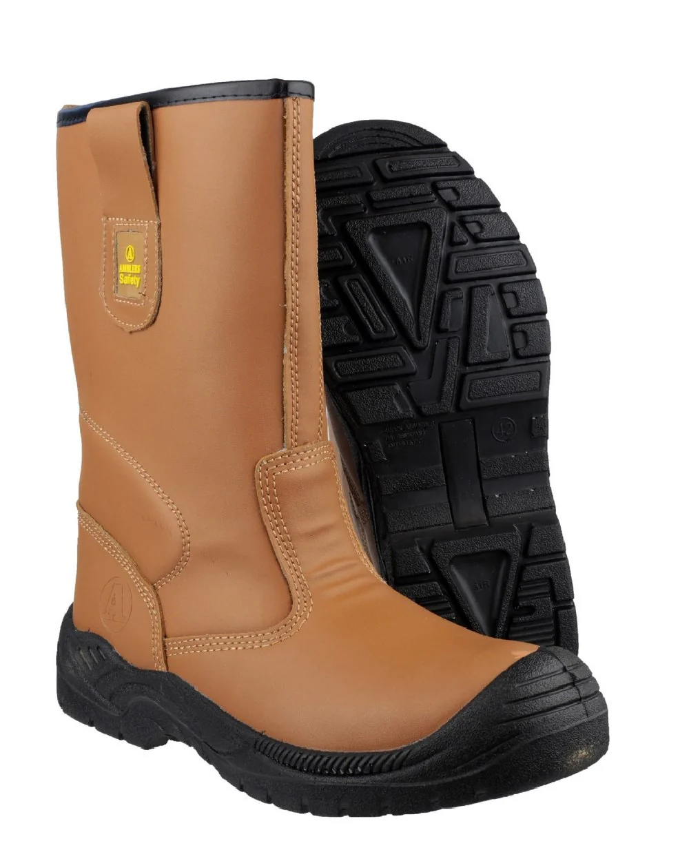 Amblers Safety FS142 Water Resistant Pull On Safety Rigger Boots - Image 2
