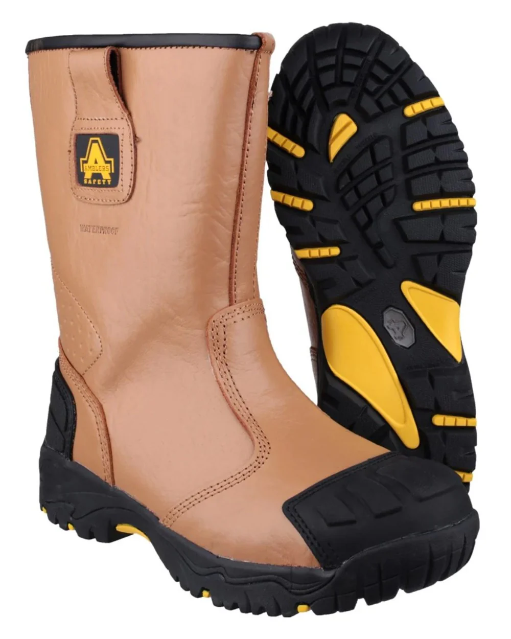 Amblers Safety FS143 Waterproof S3 SRC Safety Rigger Boots - Image 2