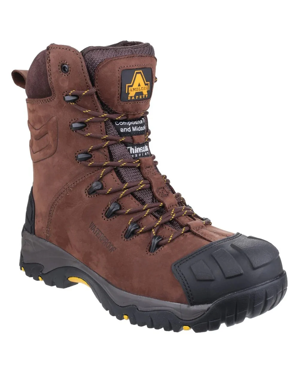 Amblers Safety Mens AS995 Pillar Hi-Leg Waterproof Safety Boots - Image 3