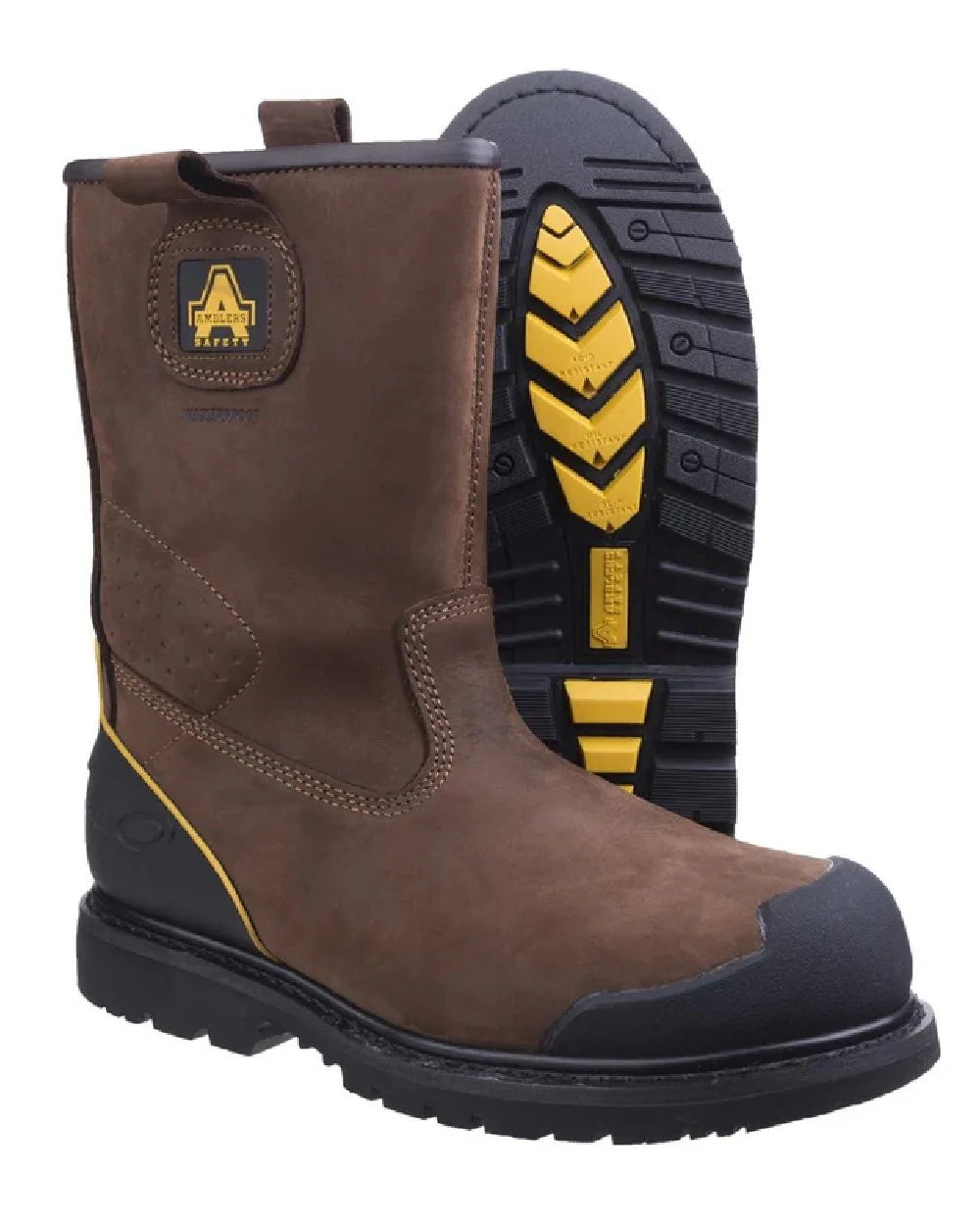 Amblers Safety Mens FS223 Goodyear Welted Waterproof Rigger Boots - Image 2