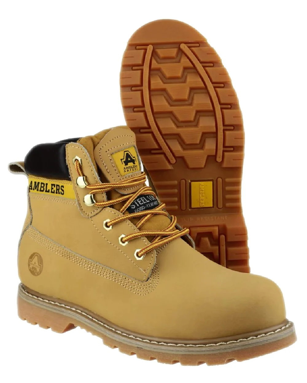 Amblers Safety Mens FS7 Goodyear Welted Safety Boots - Image 3