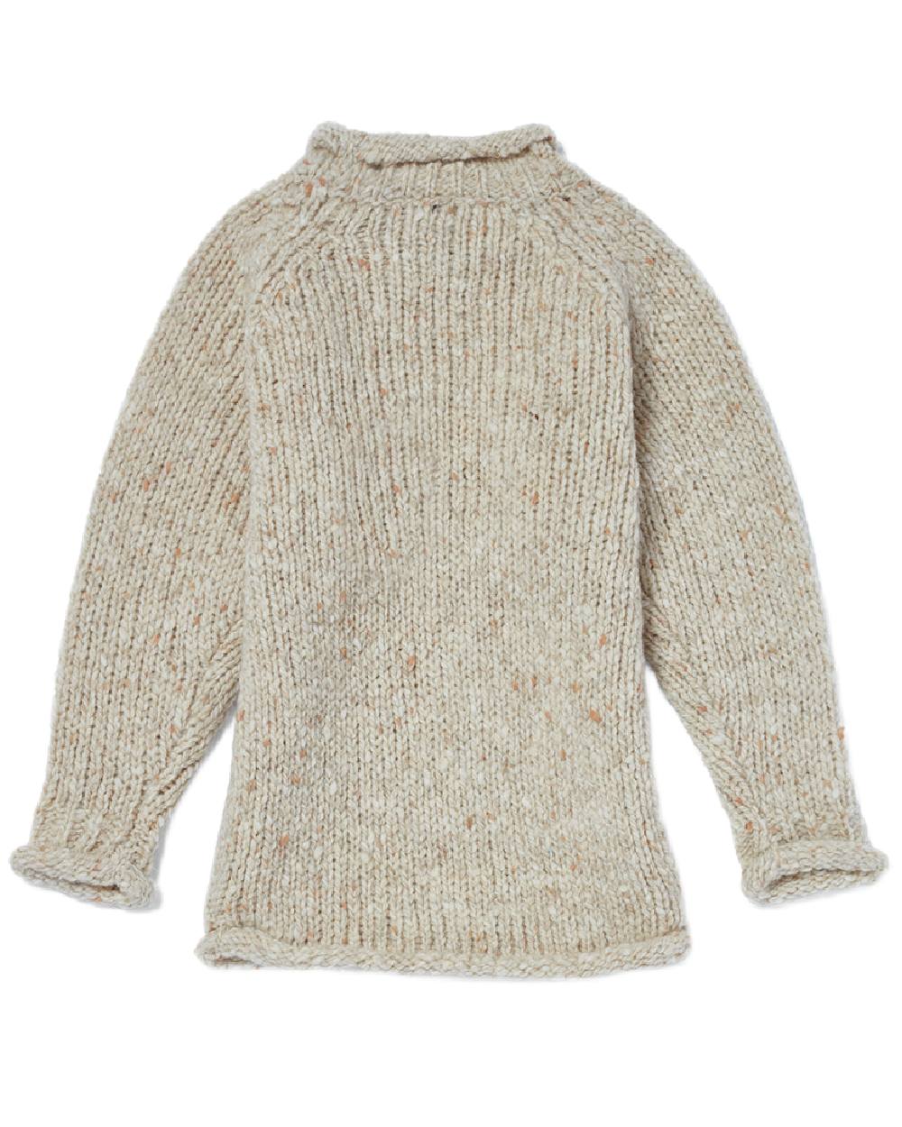 Aran Childrens Roll Neck Raglan Crew Sweater - Image 2