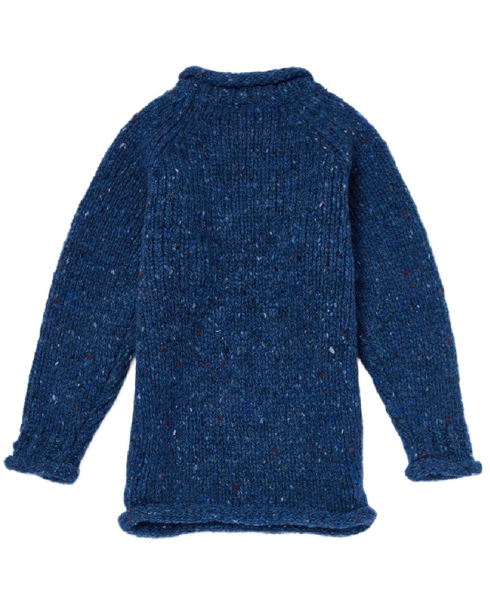 Aran Childrens Roll Neck Raglan Crew Sweater - Image 4