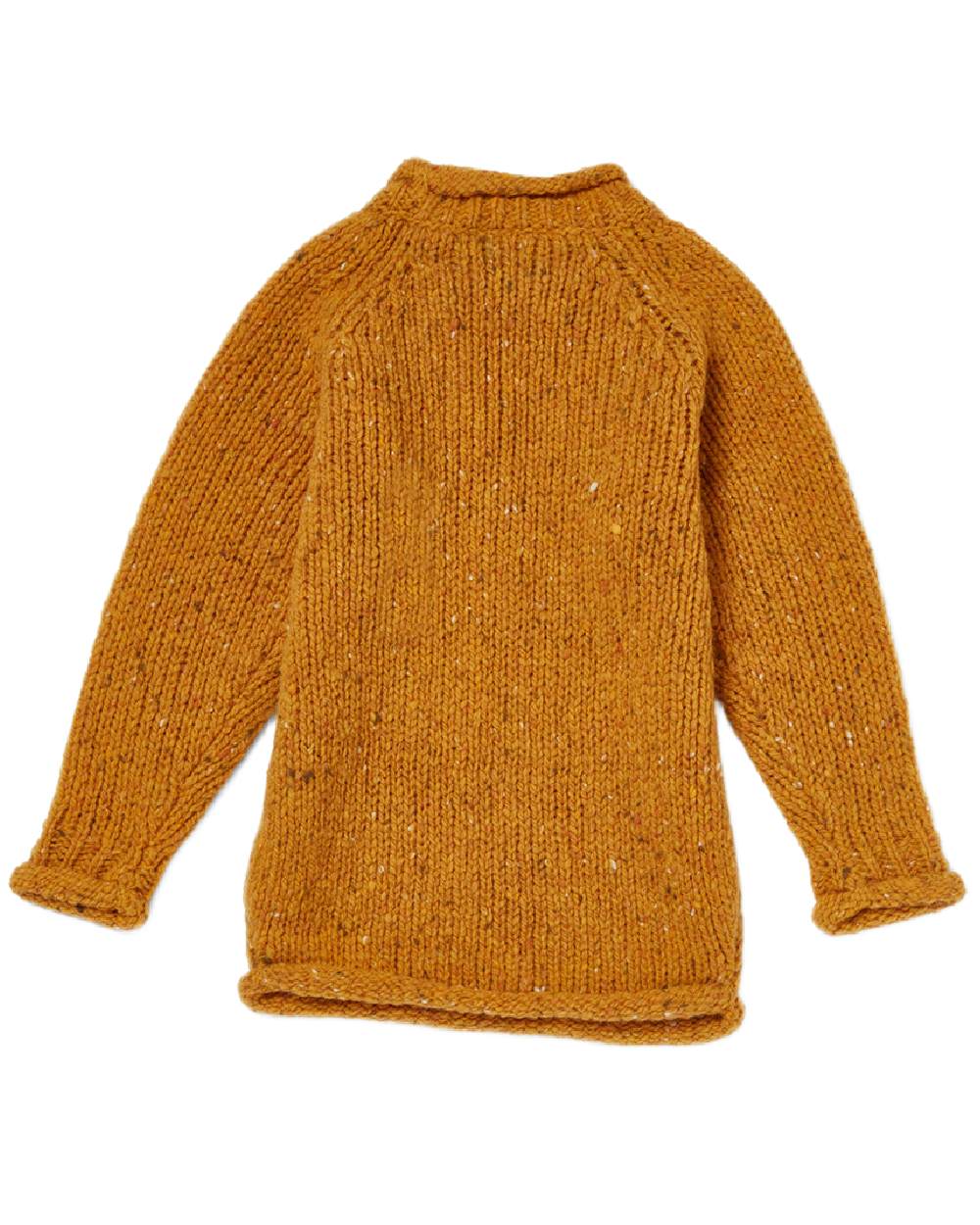 Aran Childrens Roll Neck Raglan Crew Sweater - Image 8