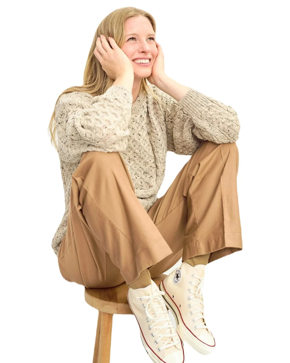 Aran Inishbofin Traditional Sweater - Image 10