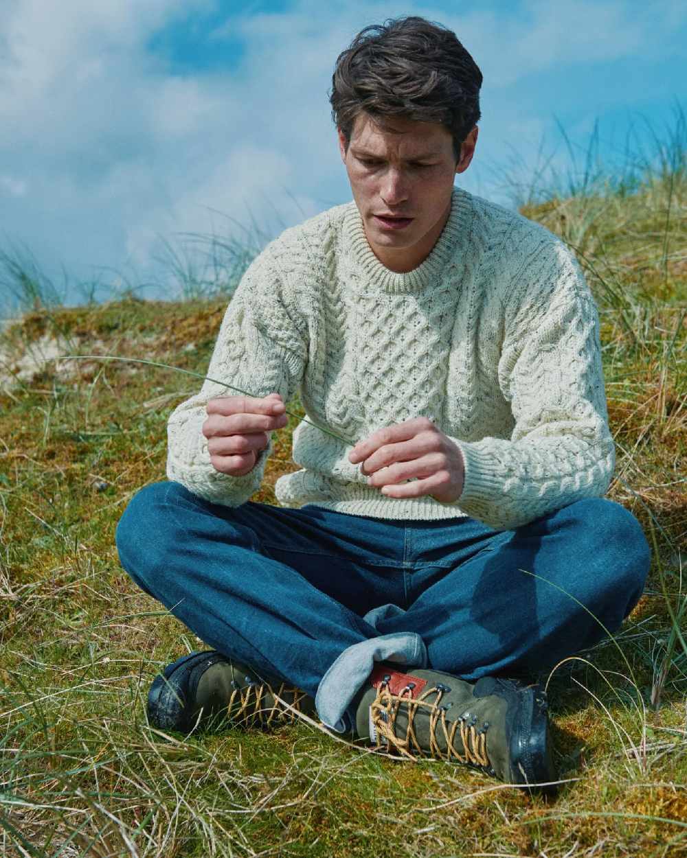 Aran Inishbofin Traditional Sweater - Image 14