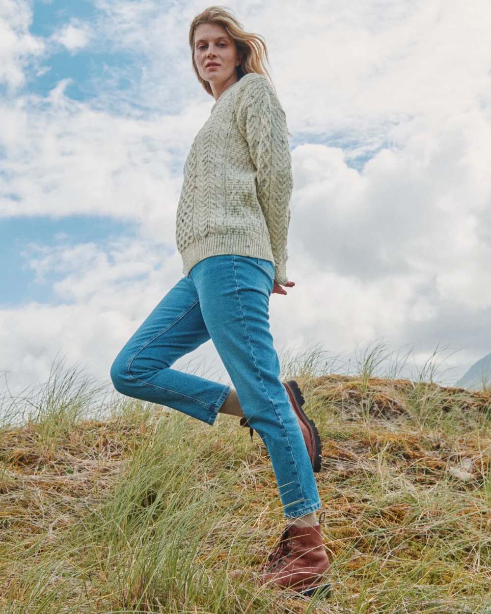 Aran Inishbofin Traditional Sweater - Image 15