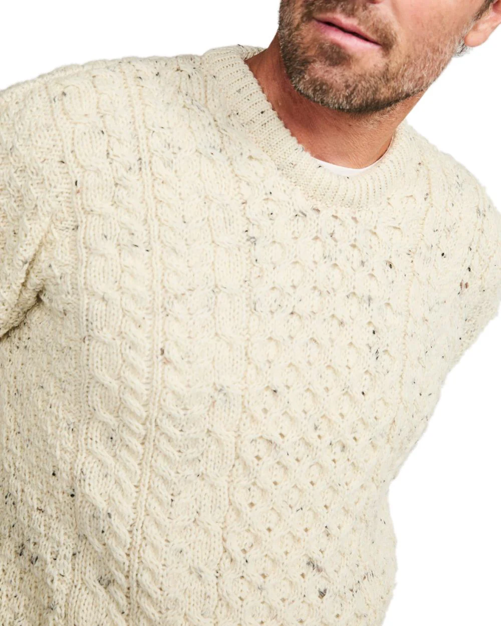 Aran Inishbofin Traditional Sweater - Image 17