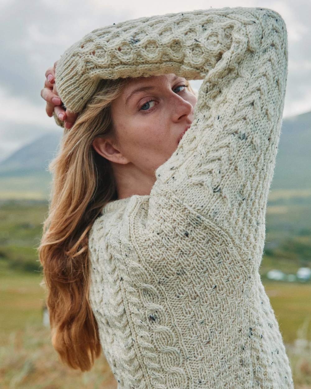 Aran Inishbofin Traditional Sweater - Image 19