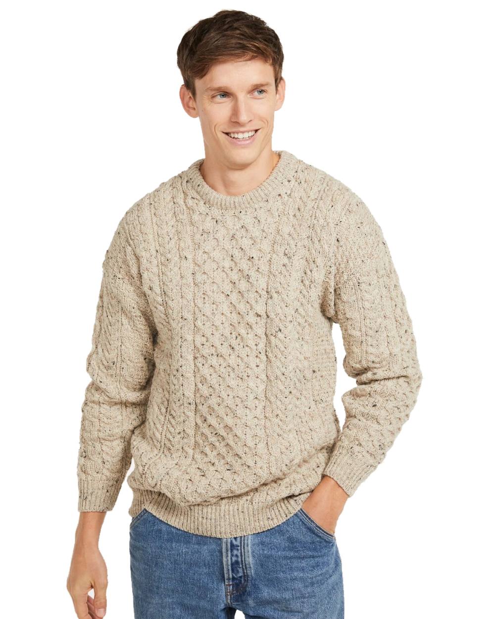 Aran Inishbofin Traditional Sweater - Image 3