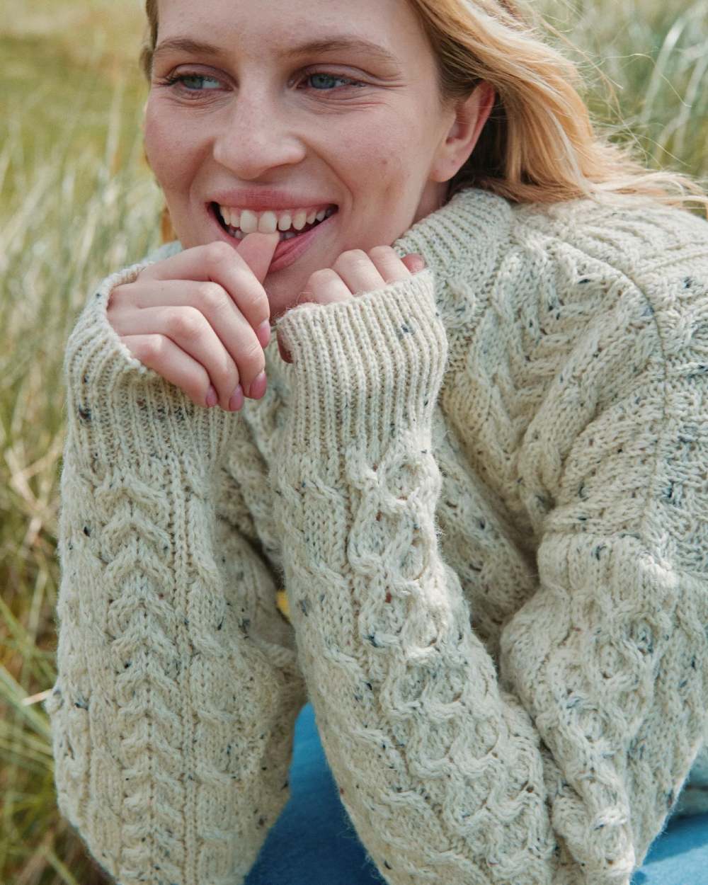 Aran Inishbofin Traditional Sweater - Image 4