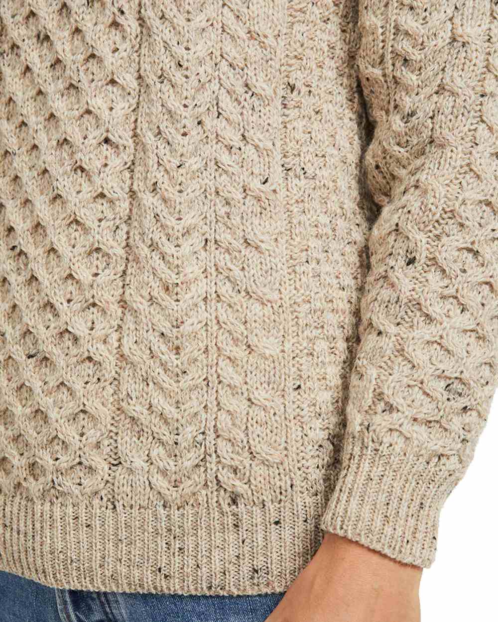 Aran Inishbofin Traditional Sweater - Image 5