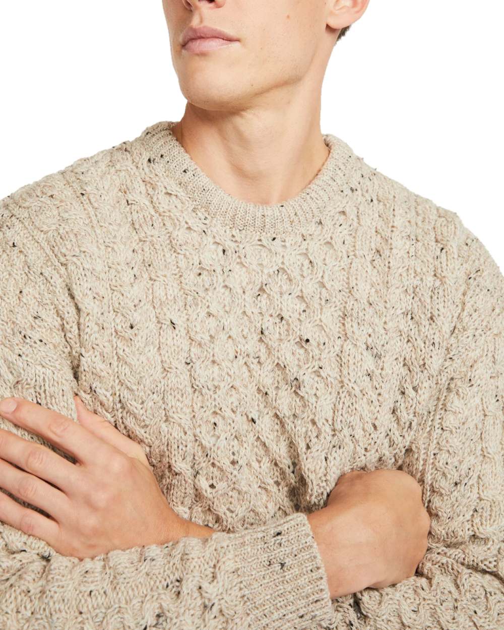 Aran Inishbofin Traditional Sweater - Image 7