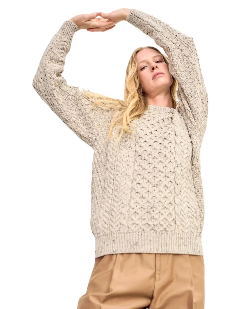 Aran Inishbofin Traditional Sweater - Image 8