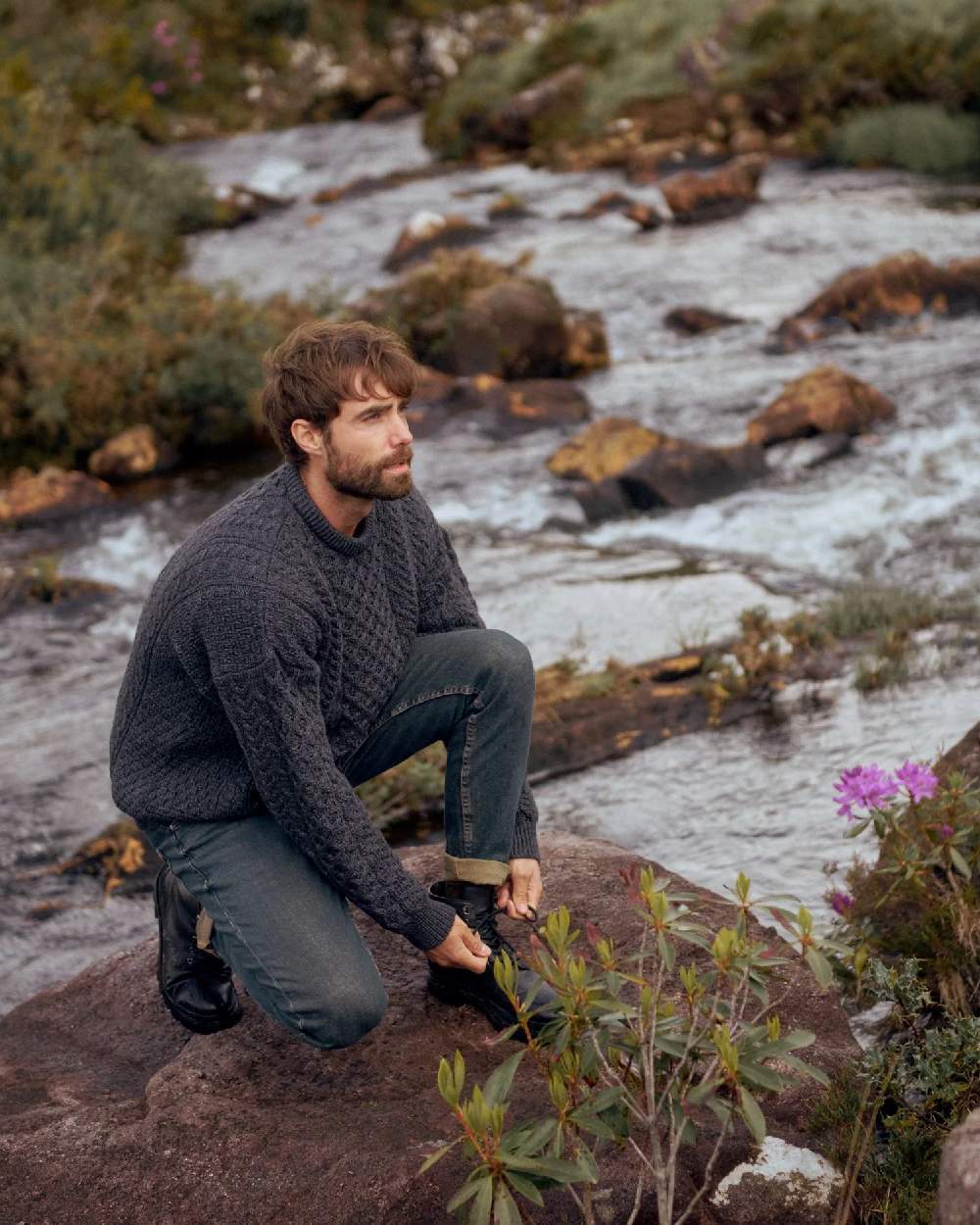 Aran Inisheer Traditional Sweater - Image 12