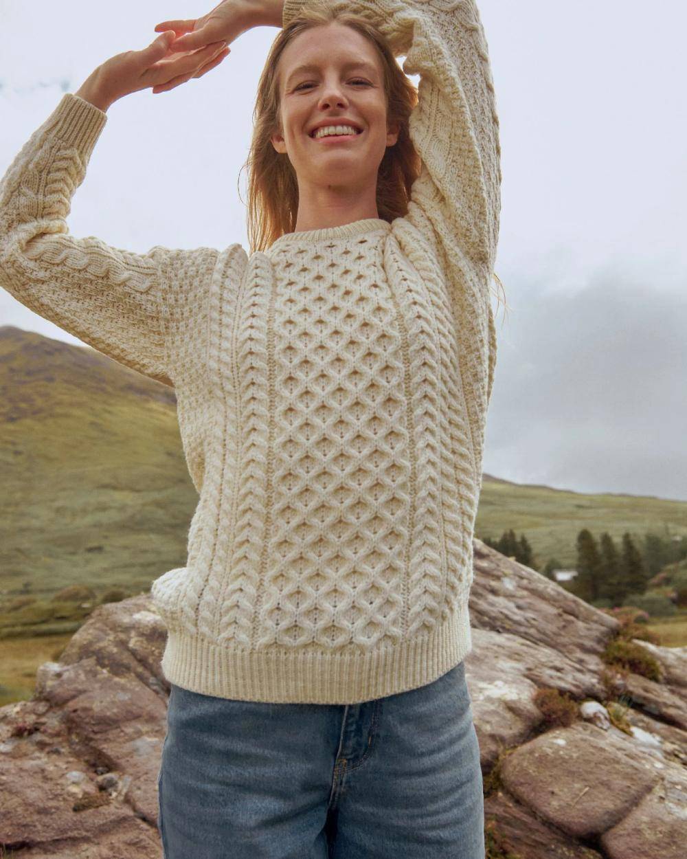 Aran Inisheer Traditional Sweater - Image 45