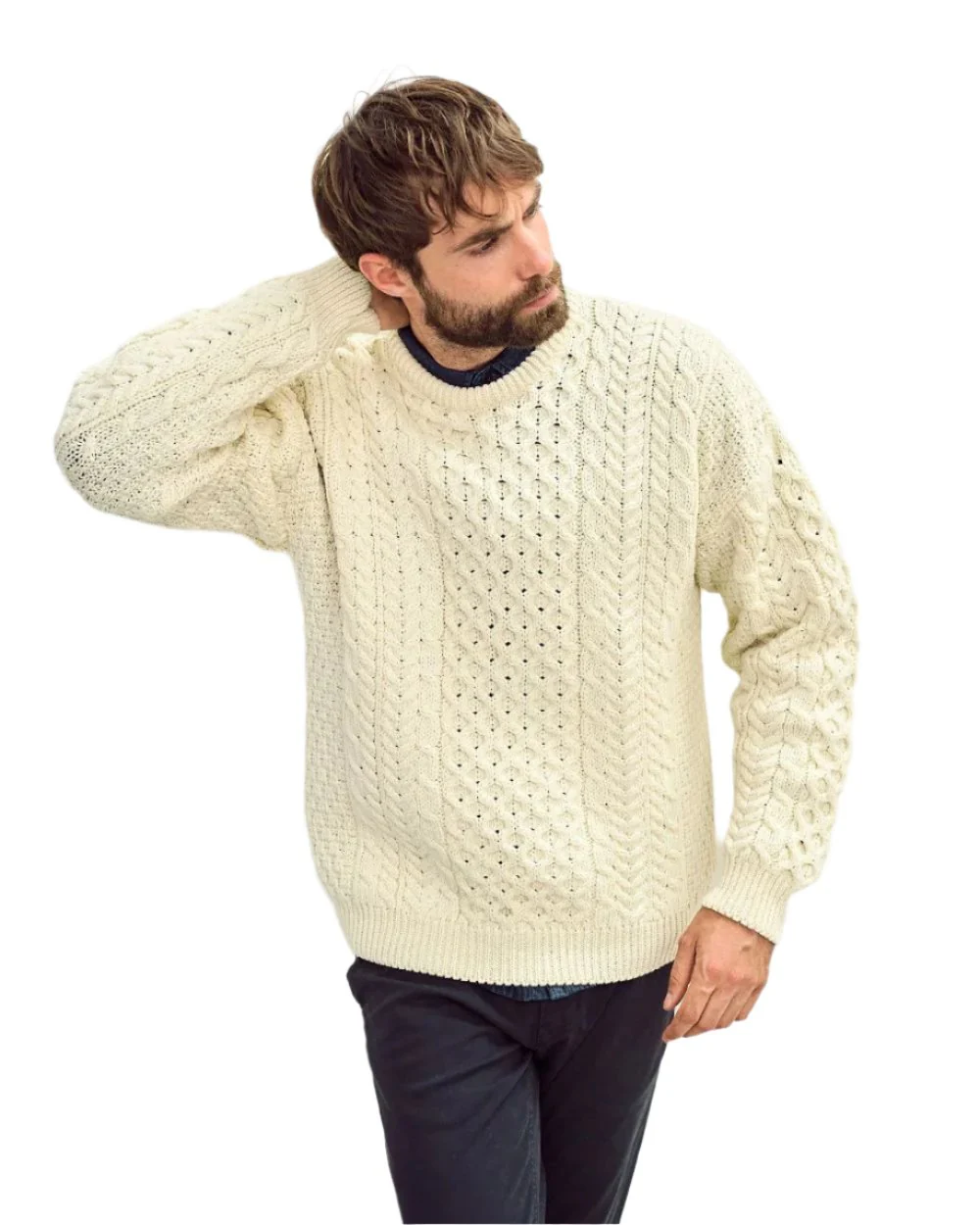 Aran Inisheer Traditional Sweater - Image 46