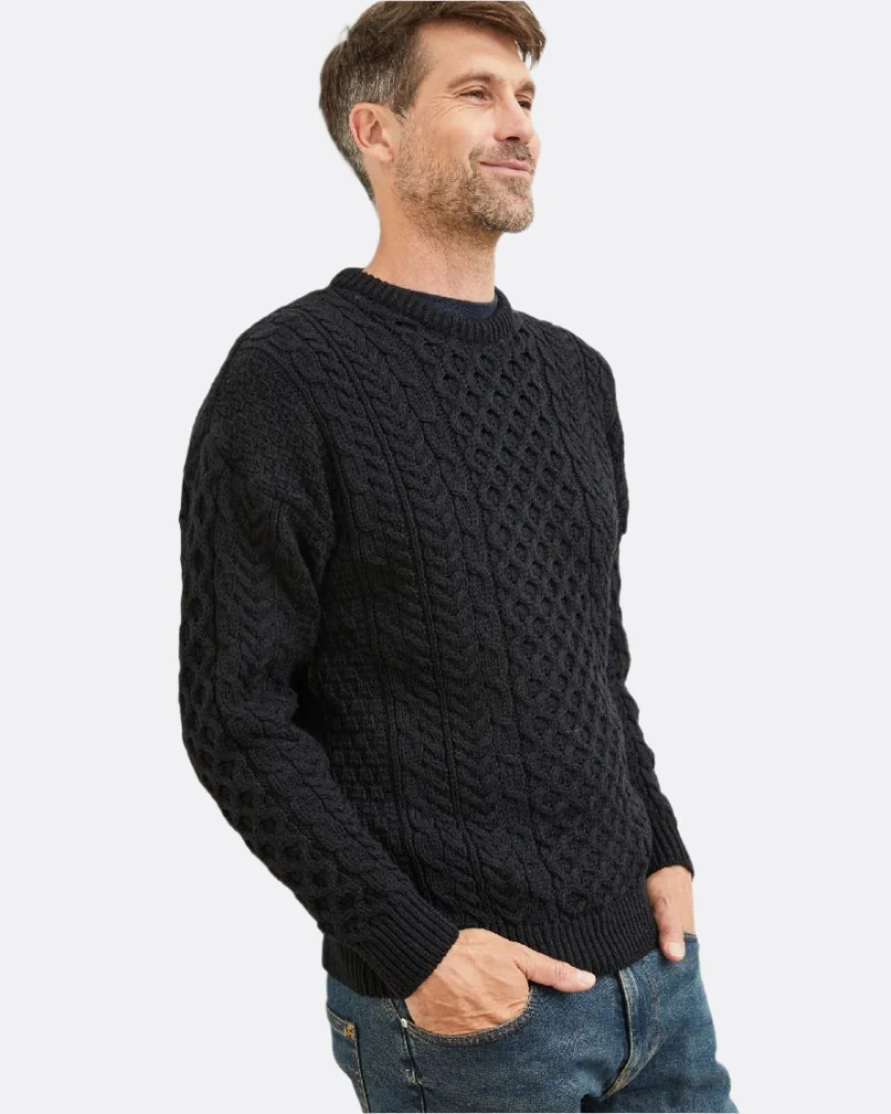 Aran Inisheer Traditional Sweater - Image 56