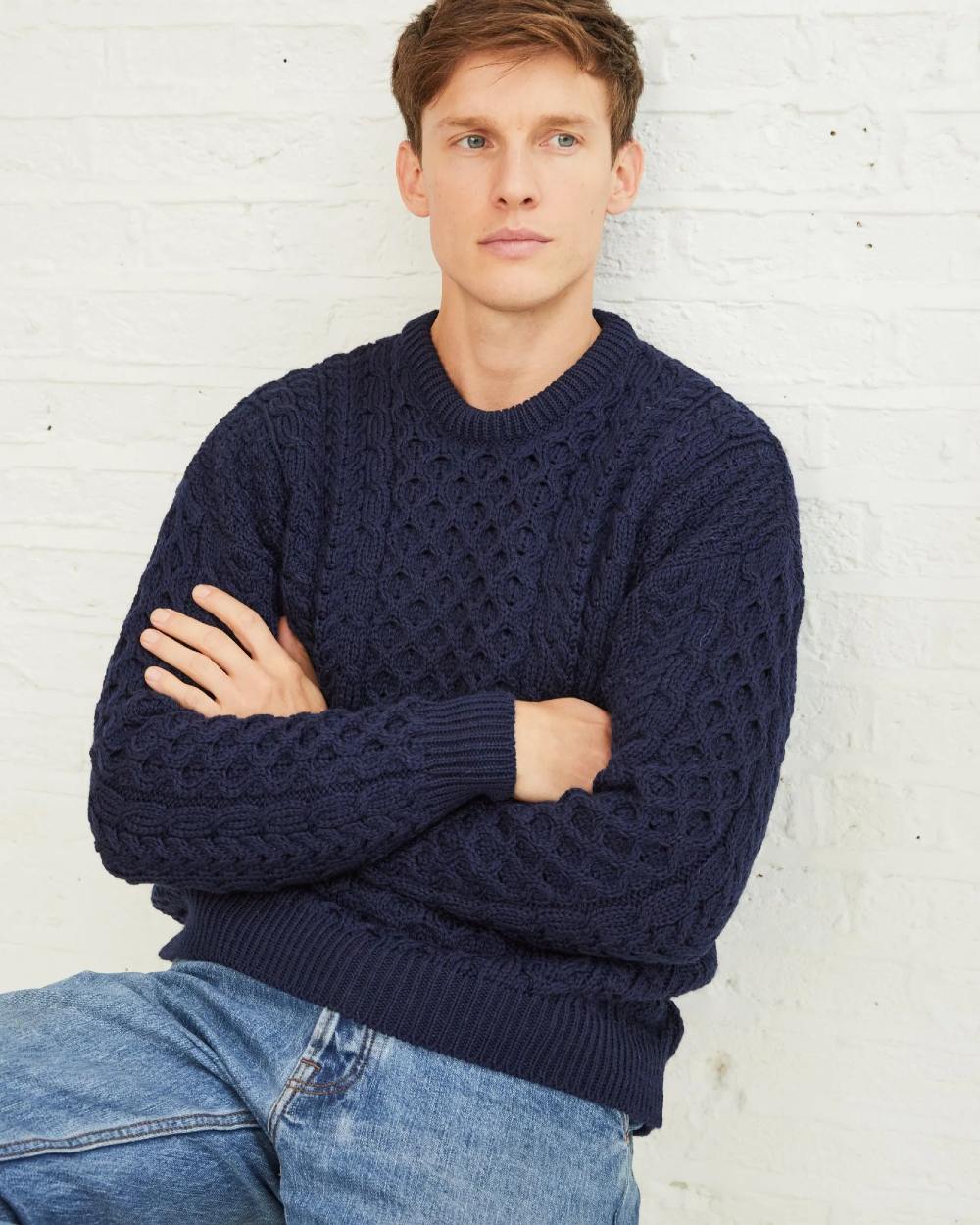 Aran Inisheer Traditional Sweater - Image 7