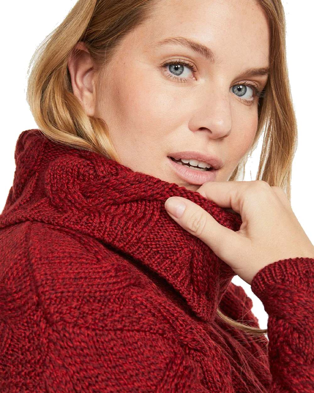 Aran Kinsale Womens Cable Sweater - Image 3