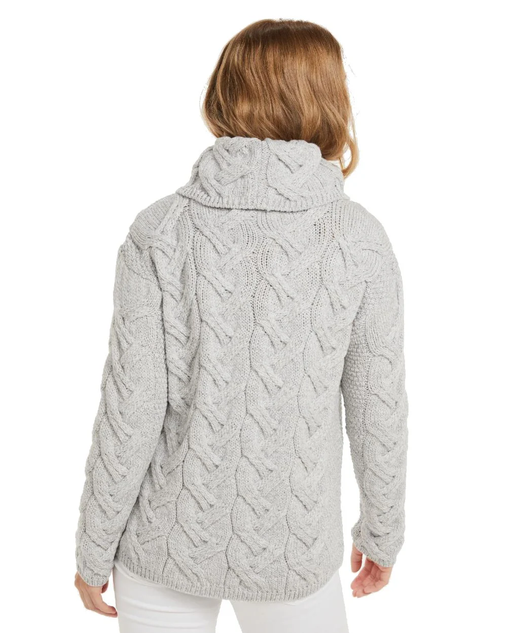Aran Kinsale Womens Cable Sweater - Image 7