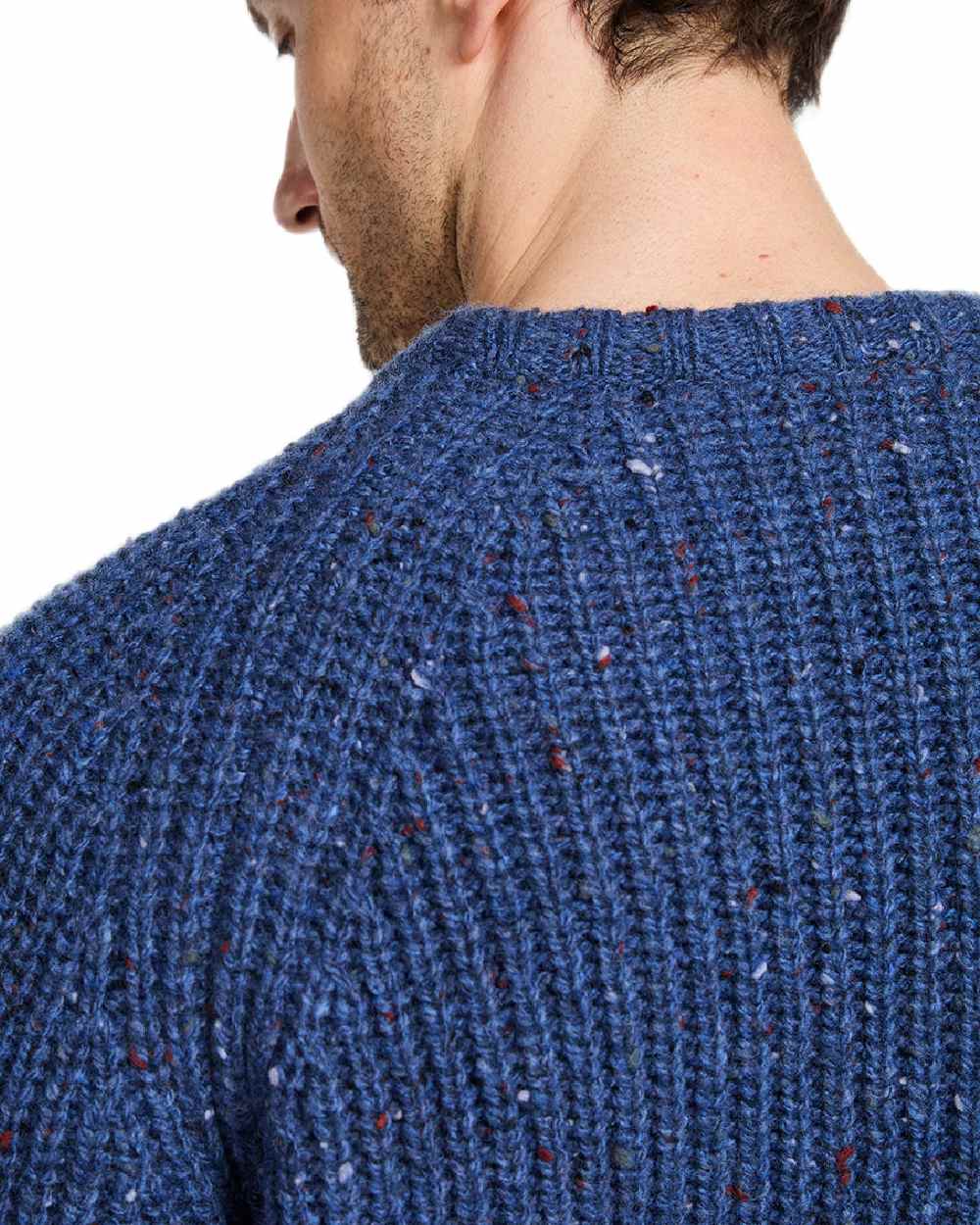 Aran Mens Killykeen Fisherman Ribbed Crew - Image 10