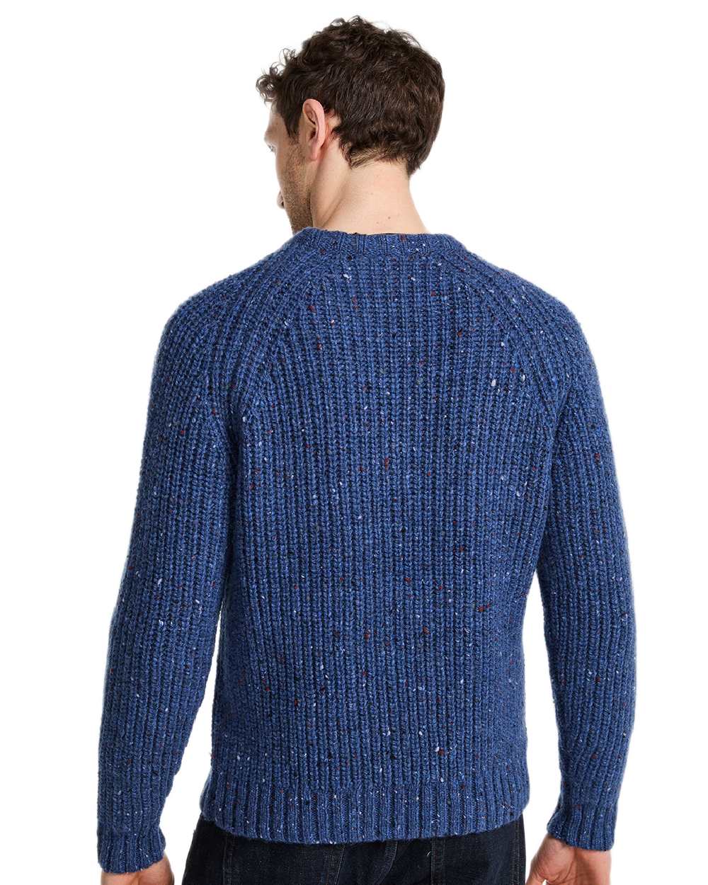 Aran Mens Killykeen Fisherman Ribbed Crew - Image 11