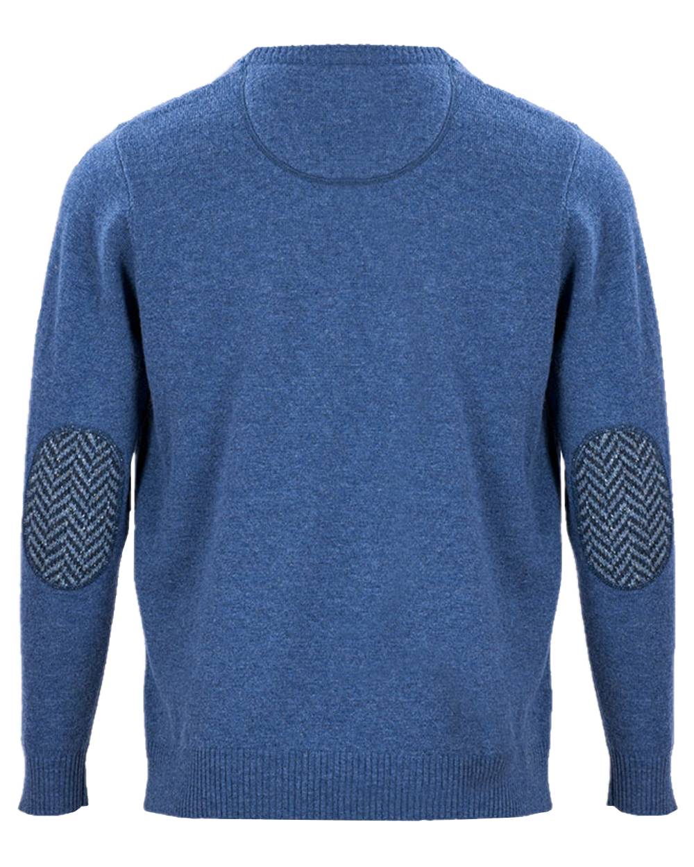 Aran Merino Wool Crew Neck Sweater - Image 3