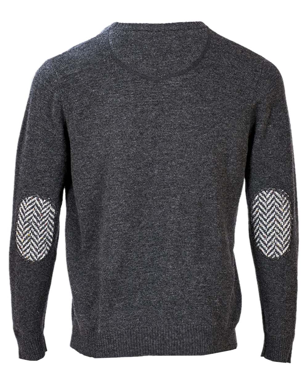 Aran Merino Wool Crew Neck Sweater - Image 7