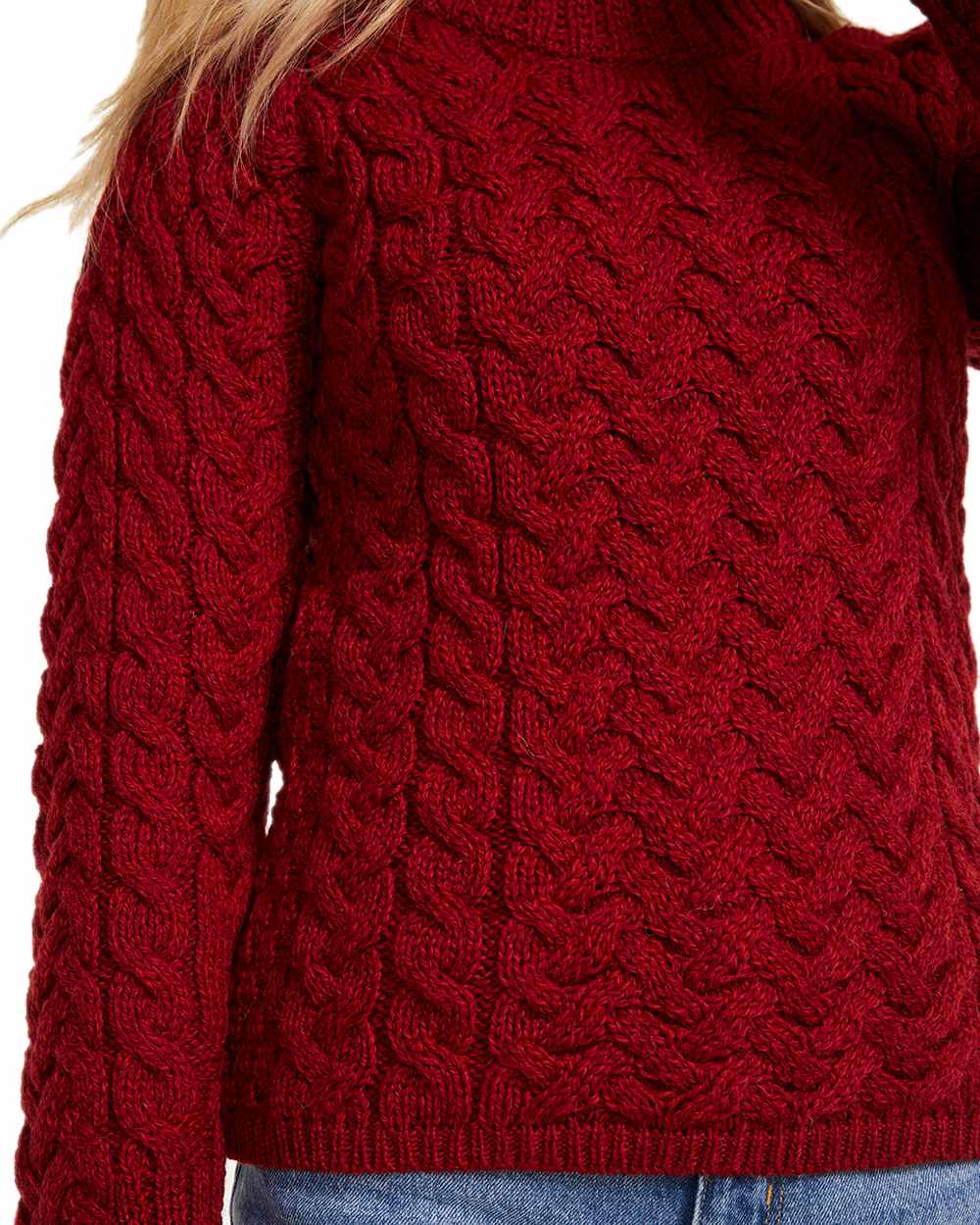 Aran Knightstown Womens Crew Neck Sweater - Image 17