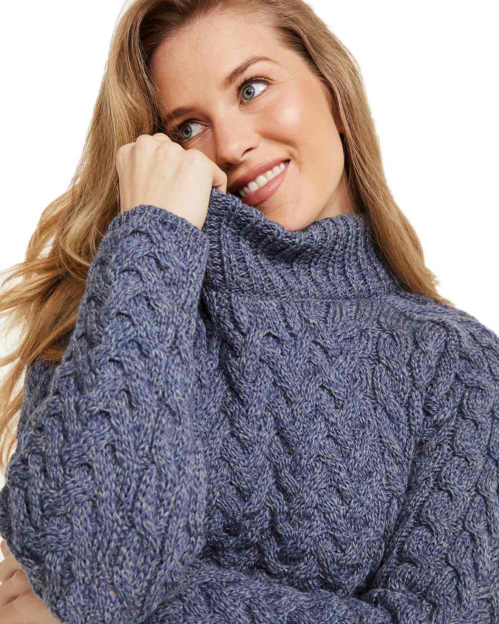 Aran Knightstown Womens Crew Neck Sweater - Image 9