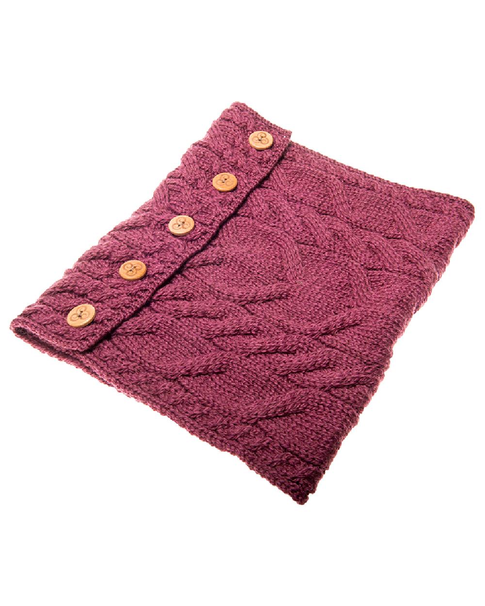 Aran Merino Wool Button Snood - Image 11