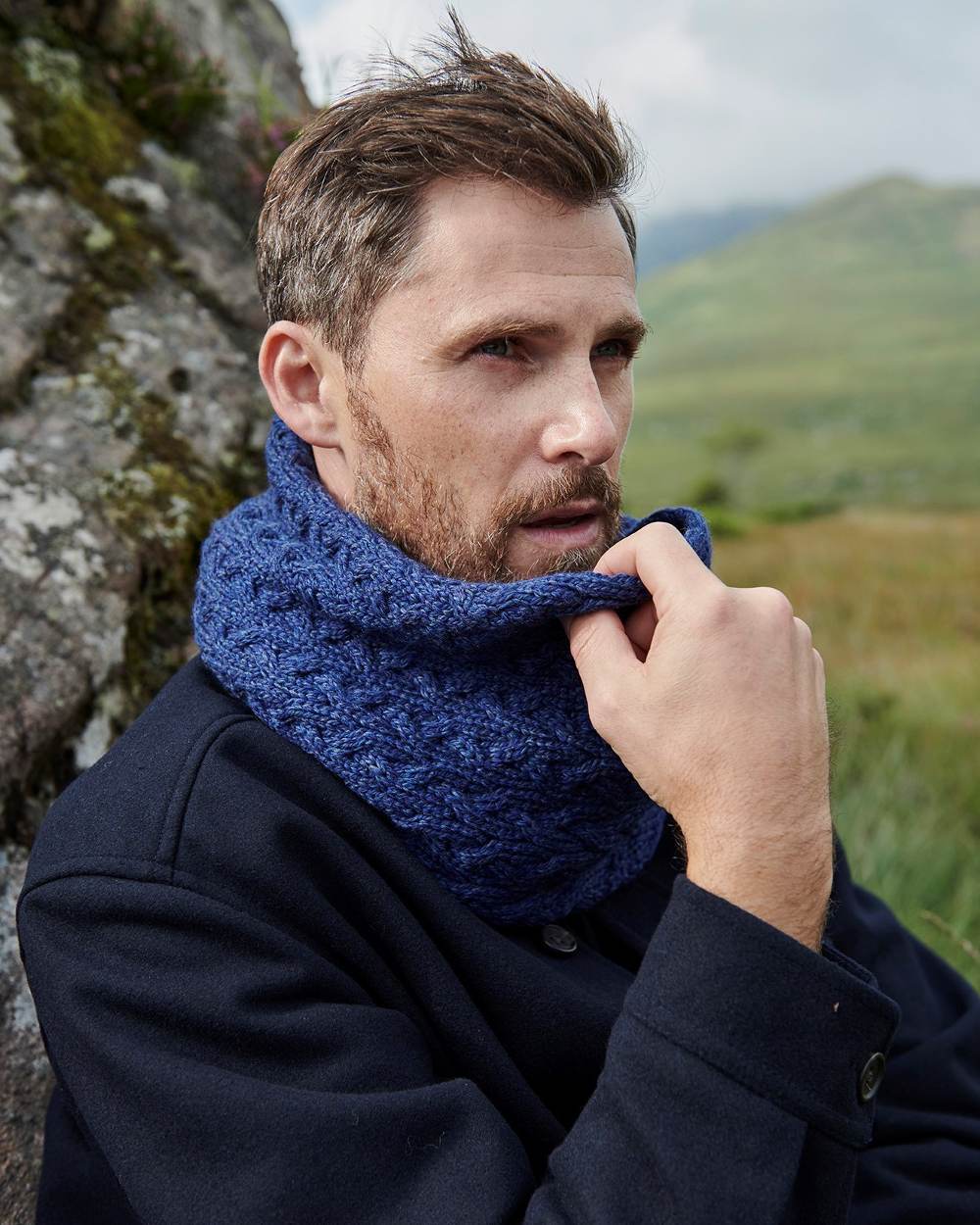 Aran Merino Wool Snood - Image 20