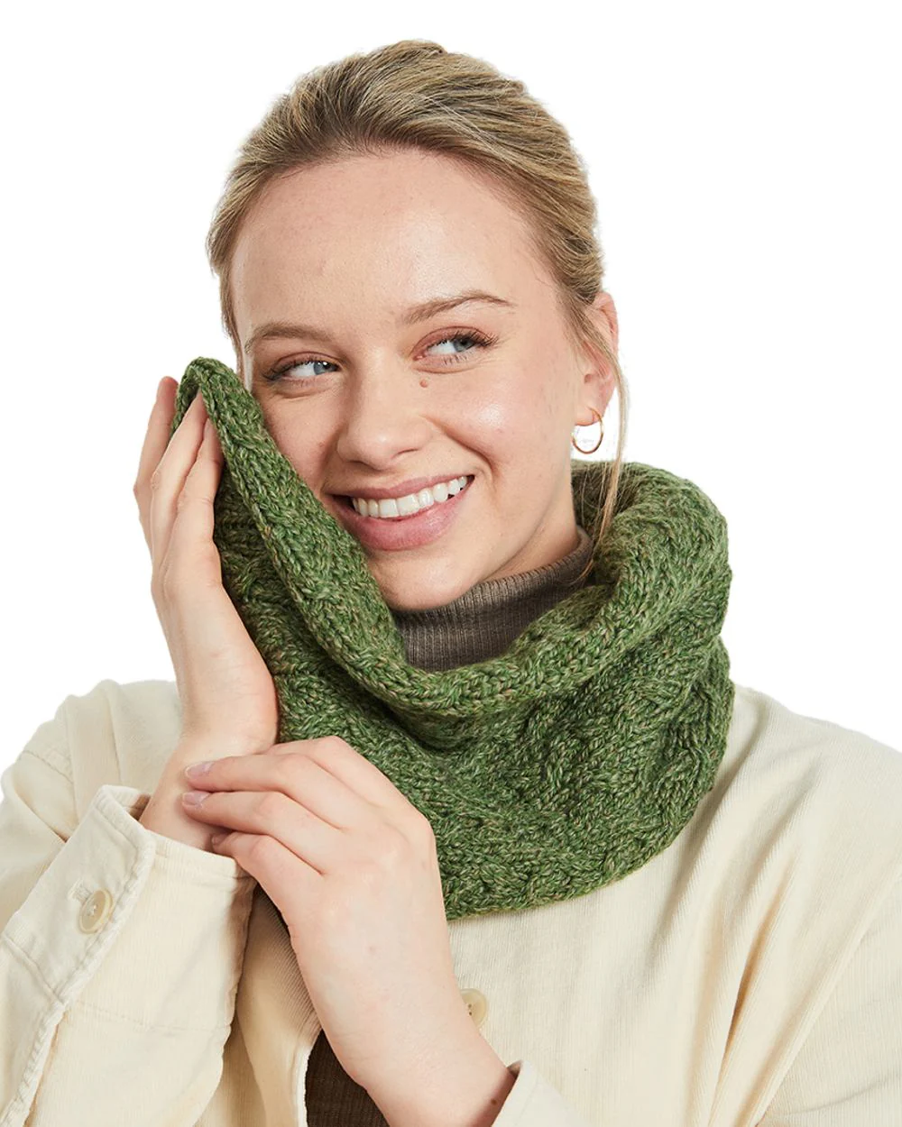 Aran Merino Wool Snood - Image 24