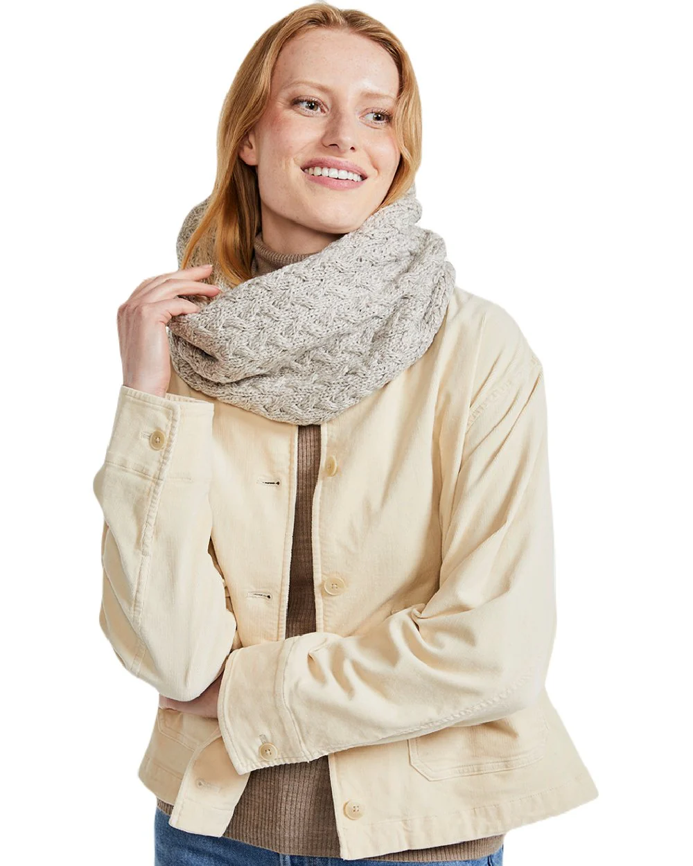 Aran Merino Wool Snood - Image 3
