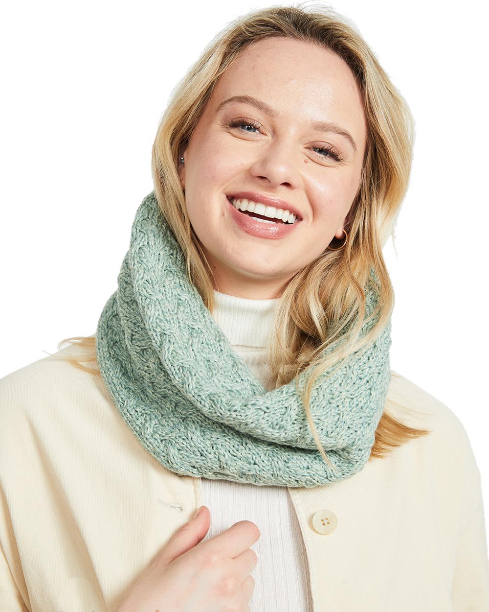 Aran Merino Wool Snood - Image 34