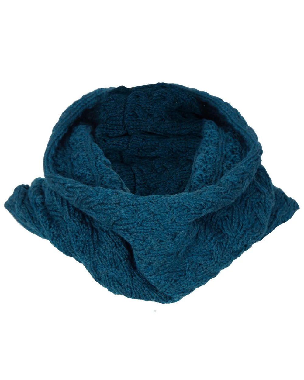 Aran Merino Wool Snood - Image 36