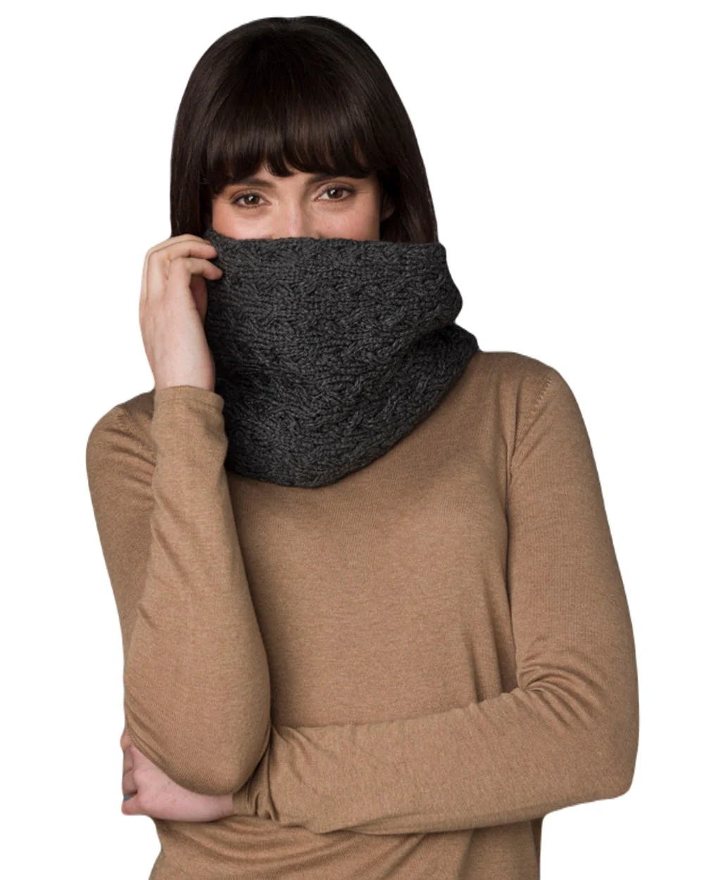 Aran Merino Wool Snood - Image 7