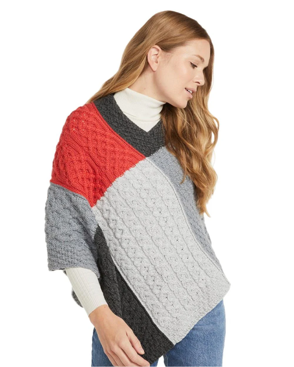 Aran Salthill Poncho - Image 10