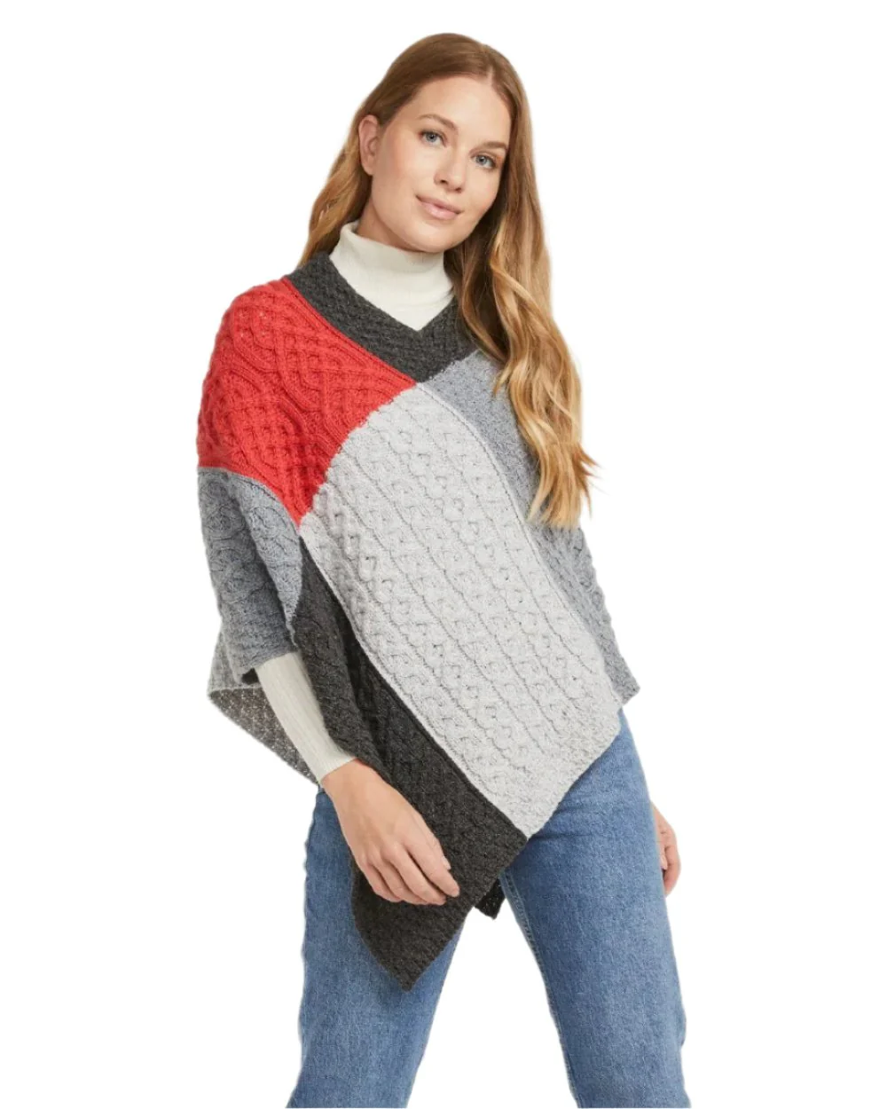 Aran Salthill Poncho - Image 7